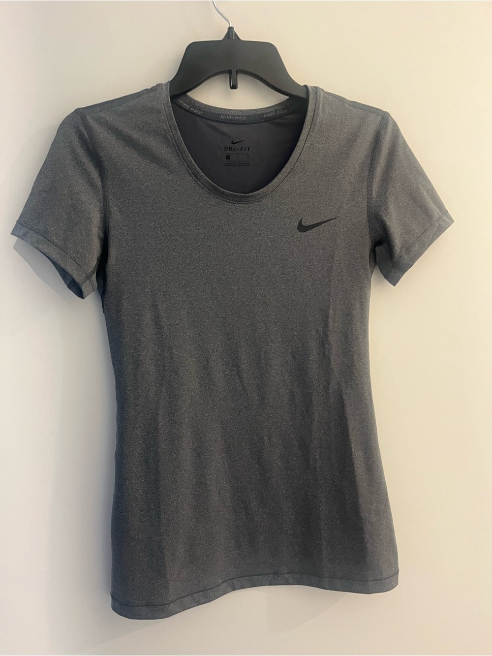 Nike Pro Women's Dri-FIT Tee - Charcoal
